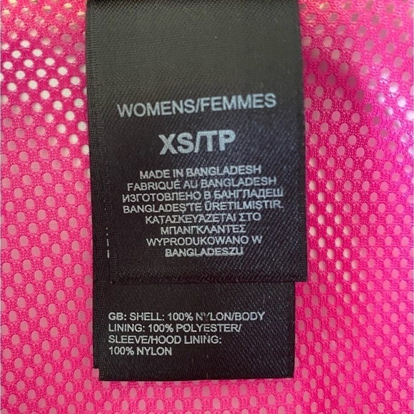 The North Face Sz XS Hyvent Bright Blue Pink Light Outdoor Jacket - Picture 14 of 14